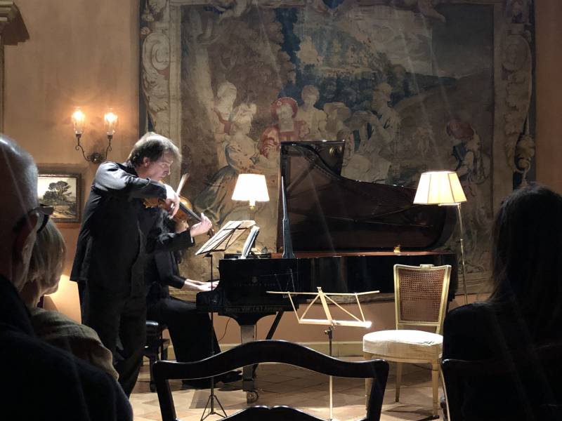 Le salon de musique la Mirande Avignon 