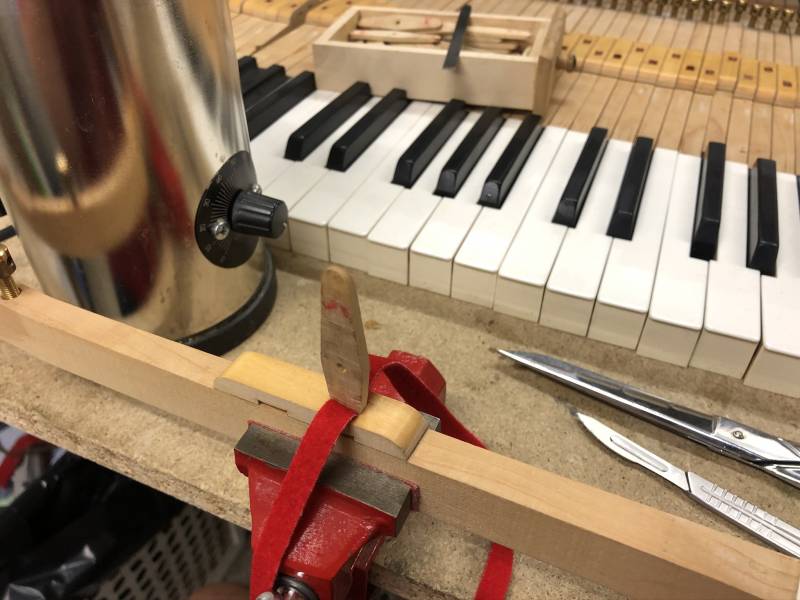 Remplacement des mortaises opération essentiel