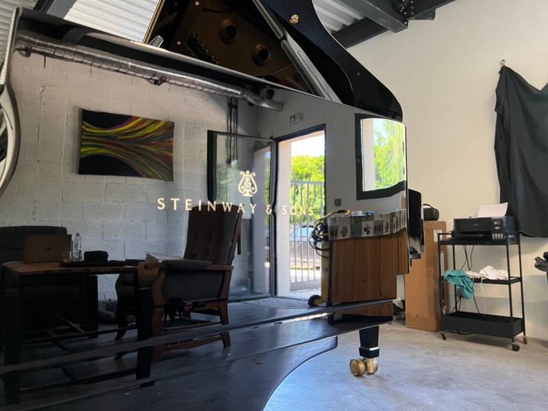 Restauration d'un Steinway & Sons modèle C de 1980 pour un client de Pernes-les-Fontaines