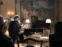 Le salon de musique la Mirande Avignon 